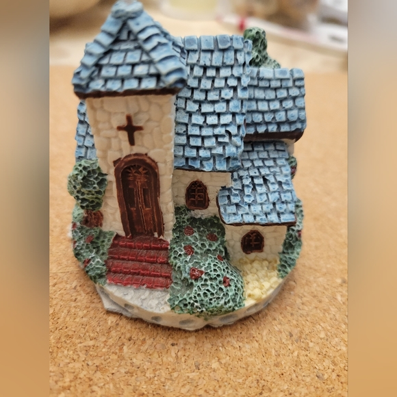 Vintage Miniature Lilliput Lane Anne Hathaway House Church Cottage - Picture 2 of 5